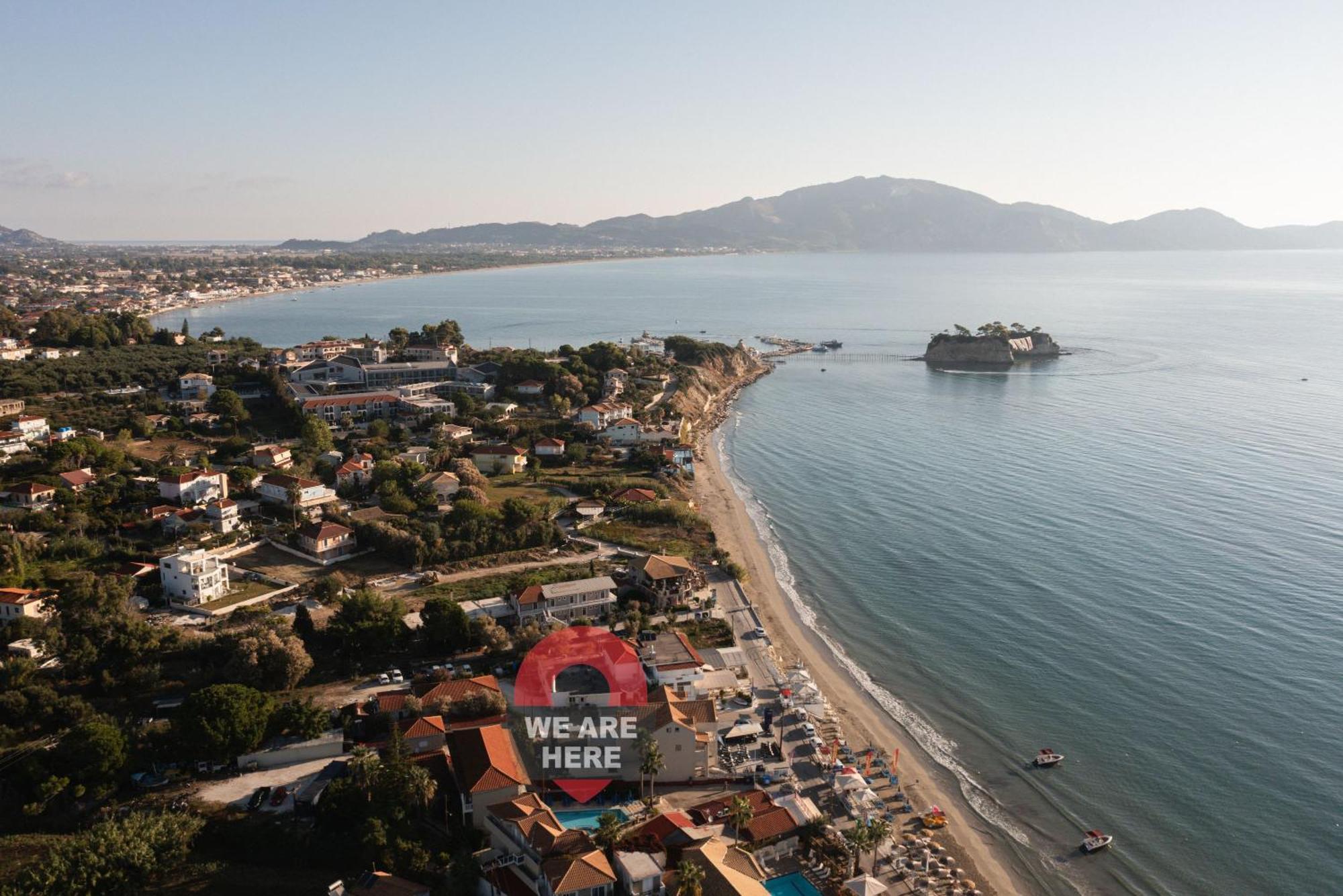 Manthos Beachfront Apartments Laganas Exterior photo